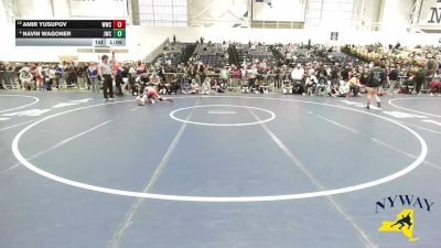 93 lbs Quarterfinal - Amir Yusupov, Willpower Wrestling Club vs Navin Wagoner, Journeymen Wrestling Club