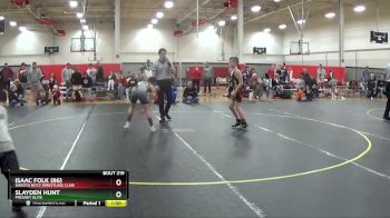 86/95 Round 2 - Isaac Folk (86), Dakota Boyz Wrestling Club vs Slayden Hunt, Prodigy Elite
