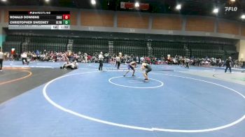 144 lbs Champ. Round 2 - Ronald Downing, Shasta vs Christopher Sweeney, Olympian