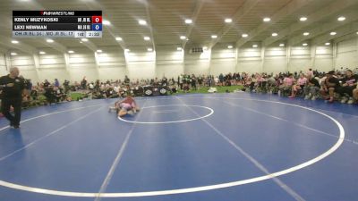 95 lbs Kenly Muzykoski, Ohio Blue vs Lexi Newman, Missouri Blue