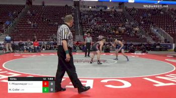 152 lbs Prelims - Tyler Pfizenmayer, Saucon Valley Hs vs Matty Coller, Line Mountain Hs