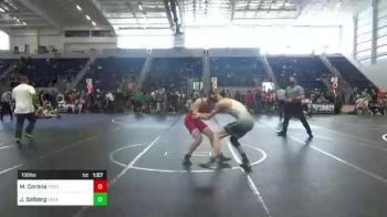 130 lbs Semifinal - Martin Corona, Toros WC vs Jacob Solberg, Vacaville WC