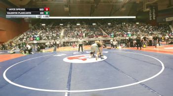 4A-285 lbs Champ. Round 1 - Jayce Spears, Natrona County vs Valentin Plancarte, Green River