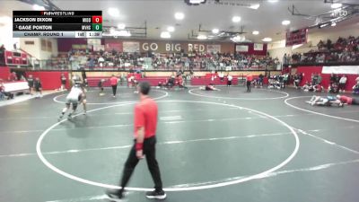 215 lbs Champ. Round 1 - Gage Ponton, Mountain View High School vs Jackson Dixon, Middleton