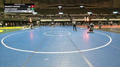 K-2 52 Round 1 - Breze Forrest, Great Neck Wrestling Club vs Brantley Mauger, Twisted Joker Wrestling