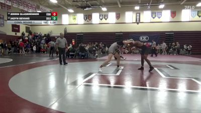 150 lbs Cons. Round 1 - Jerrin Glasbrenner, Fennimore vs Jadyn Bevans, Solon