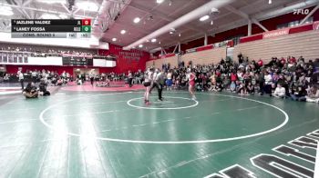 115 lbs Cons. Round 5 - Laney Fossa, Kelseyville vs Jazlene Valdez, James Logan