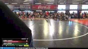 55 lbs Cons. Round 2 - Jack Logan, Husky Wrestling Club vs Carly Whitt, North Alabama Elite Wrestling