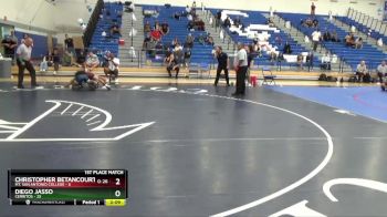 125 lbs Placement Matches (8 Team) - Diego Jasso, Cerritos vs Christopher Betancourt, Mt. San Antonio College