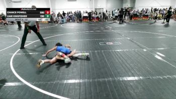 67 lbs Round 1 - Chance Powell, Richmond Hill Wrestling Club vs Liam Kingfisher, The Storm Wrestling Center