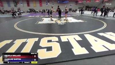 138 A Champ. Round 1 - Mikayla Wallace, Lyon vs Madeline Barton, Quincy