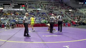 215 lbs Quarterfinal - Travis Henke, Northridge vs Boston Caudell, Madison Grant