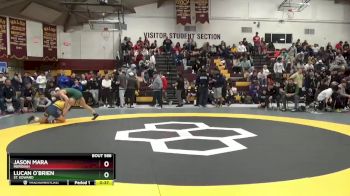 144 lbs Cons. Round 3 - Lucan O`Brien, St. Edward vs Jason Mara, Meridian