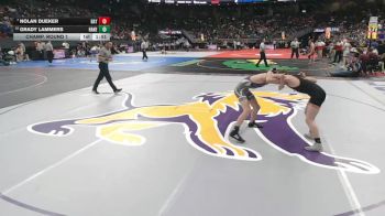 Champ. Round 1 - Nolan Dueker, Bayard vs Grady Lammers, Hartington-Newcastle