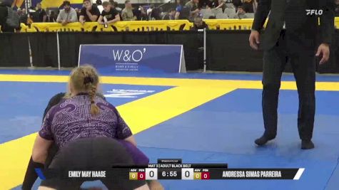 ANDRESSA SIMAS PARREIRA vs Emily May Haase 2025 World IBJJF Jiu-Jitsu No-Gi Championship