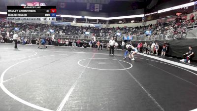 105.6-114.9 lbs Consi Of 16 #2 - Hadley Carruthers, St. Paul vs Jaylee Keller, Bpwc