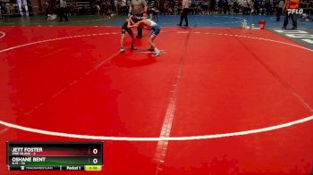 80 lbs Placement (4 Team) - Jett Foster, Pine Island vs Oshane Bent, K-M