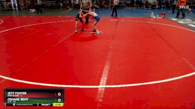 80 lbs Placement (4 Team) - Jett Foster, Pine Island vs Oshane Bent, K-M