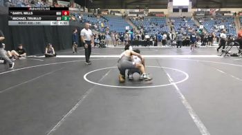 141 lbs Semifinal - Daryl Mills, Missouri Baptist University vs Michael Trujillo, Arizona Christian University