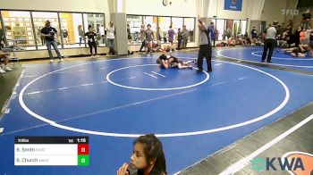 112 lbs Rr Rnd 2 - Bobby Smith, Skiatook Youth Wrestling 2022-23 vs Brooklyn Church, Wagoner Takedown Club