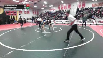 120 lbs Semifinal - Janali Gonzalez, Highland (Bakersfield) vs Noemi Cordero, Poway