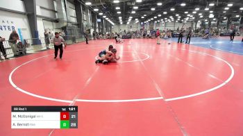 170 lbs Rr Rnd 1 - Mark McGonigal, 4M Strength vs Aidan Bernot, Roundtree Wrestling Academy Black