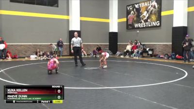 82 lbs Round 1 - Maeve Dunn, Powerhouse Wrestling Academy vs Xuxa Kellen, Nebraska