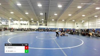 170 lbs Round Of 16 - Theo Valenti, Wakefield vs Garrett Arnold, Hanover
