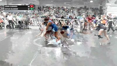 138 lbs Quarterfinal - Laura Almanza, NM vs Kaylie Julander, WY