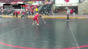 174 lbs Quarterfinal - Micah Roper, Grand View vs Hunter Vernon, Quincy