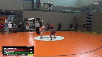 134 lbs Round 1 - Kael Lancey, Grissom Hs vs Brian Freeman, Columbia