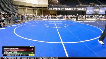 62 lbs Champ. Round 2 - Wyatt Lindeman, Thunder Mountain Wrestling Club vs Jack Lanphere, Bethel AllStars Wrestling Club