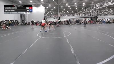 135 lbs Round 1 (6 Team) - Taina McGowan, PA West Black vs Zoe Delgado, Miami Hawks