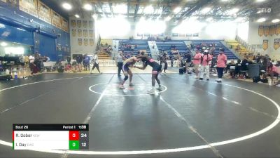 165 lbs Round 7 (8 Team) - Reid Gober, Athens Christian vs Isaiah Day, Eagles WC