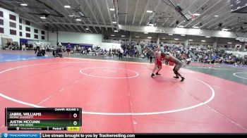 165 lbs Champ. Round 3 - Jabril Williams, Midway University vs Justin McCunn, Grand View (Iowa)