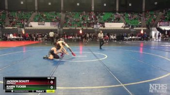 6A 120 lbs Champ. Round 1 - Jackson Schutt, Hartselle vs Kasen Tucker, Oxford