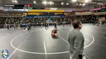 215 lbs Cons. Round 3 - Elvis Mora, DeKalb vs Ryne Dobson, Ankeny