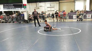 90 lbs Consi Of 32 #2 - Luke Pluchino, NJ vs Damian Ramirez, CA