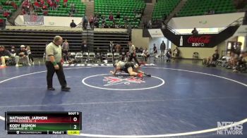 167 lbs Semifinals (8 Team) - Nathaniel Jarmon, Smiths Station Hs vs Kody Sigmon, Enterprise HS
