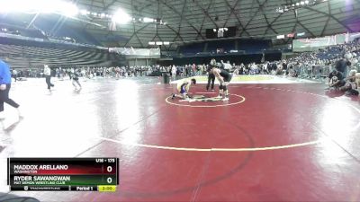 175 lbs Round 4 - Ryder Sawangwan, Mat Demon Wrestling Club vs Maddox Arellano, Washington