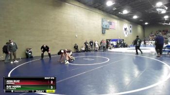 120 lbs Cons. Round 2 - Ray Marin, St. Francis vs Adin Ruiz, Hanford