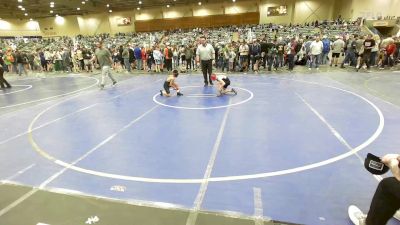 65 lbs Consi Of 8 #1 - Kenneth Williams, Punisher Wrestling vs Grayson Smith, Gold Rush Wrestling