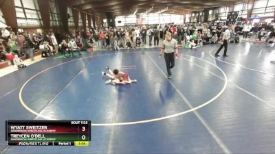 75 lbs Semifinal - Wyatt Sweitzer, Sanderson Wrestling Academy vs Treycen O`Dell, Sanderson Wrestling Academy