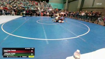 165 lbs Quarterfinal - Jordan Ford, Elk Grove Senior vs Paxton Twiss, Minico