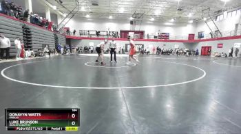 184 lbs Champ. Round 1 - Donavyn Watts, Findlay vs Luke Brunson, Ouachita Baptist
