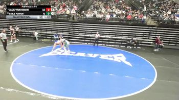 6A 190 lbs Quarterfinal - Jace Vanorman, Farmington vs Luke Hafen, Pleasant Grove