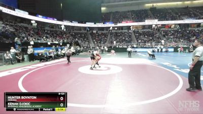 II-131 lbs Cons. Round 2 - Kenan Djokic, Riverdale Kingsbridge Academy vs Hunter Boynton, Moravia