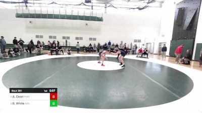 113 lbs Consi Of 4 - Adam Dean, Portland/Cromwell vs Brian White, Avon