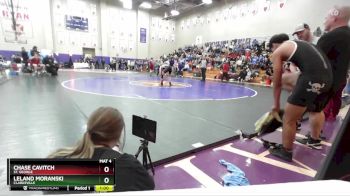 132 lbs Cons. Round 2 - Leland Moranski, Clarksville vs Chase Cavitch, St. George