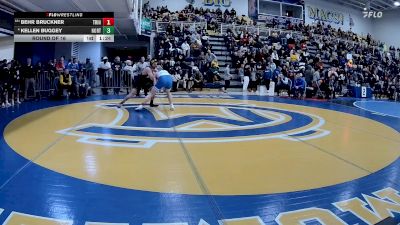 160 lbs Round Of 16 - Behr Bruckner, Trinity vs Kellen Buggey, North Allegheny